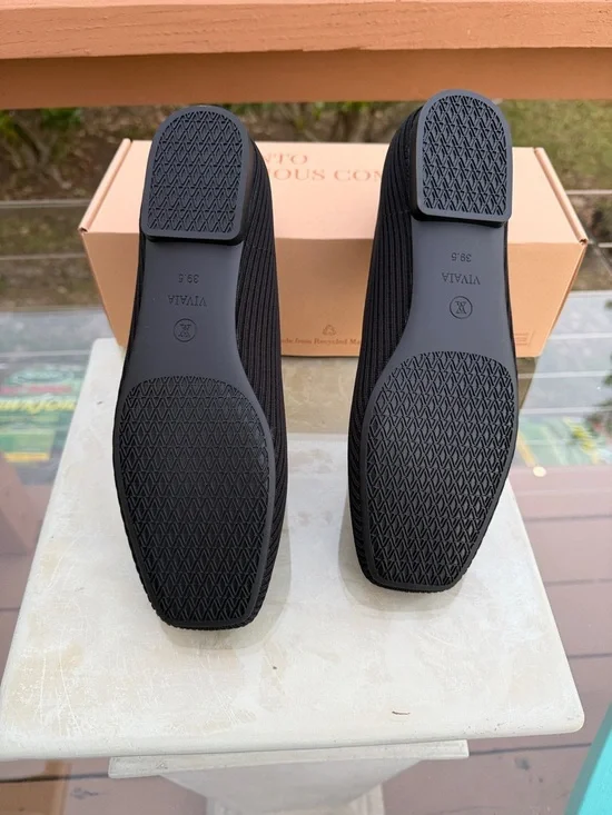 Vivaia Samantha Black Loafers Never Worn, still in the box - Picture 6 of 10